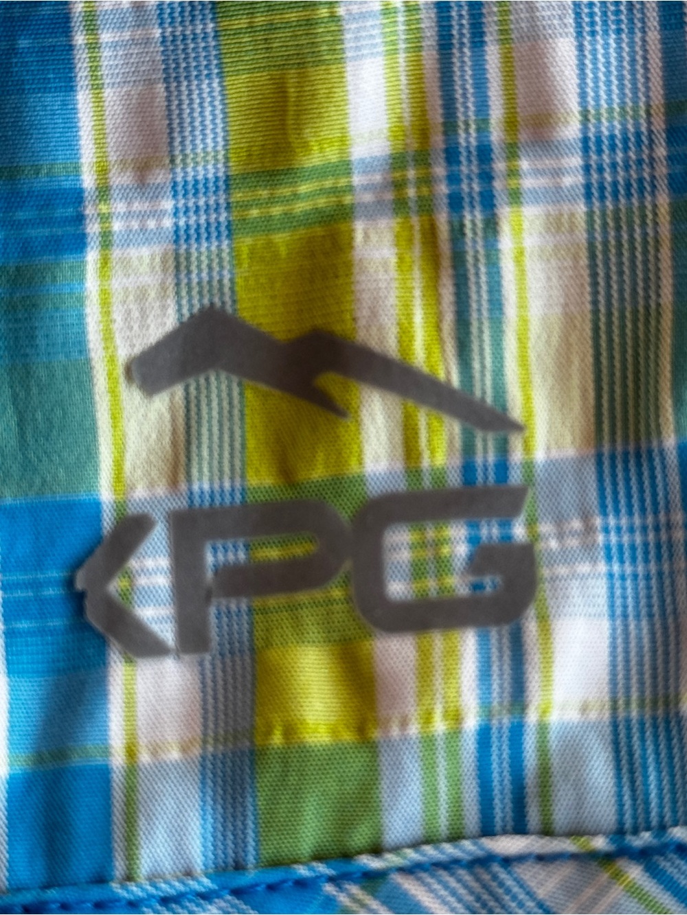 Cabela's  INSECT DEFENCE, NO FLY ZONE, XPG,Blue Plaid Button-Down Shirt. - Picture 8 of 11
